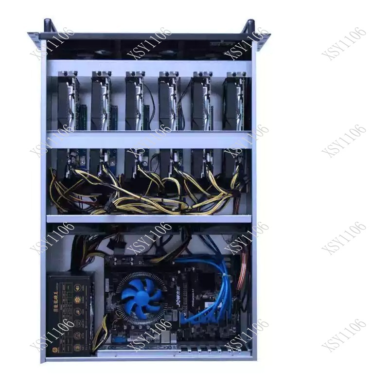 6/8 Card 4U ATX Industrial Con - огляд і ціна 8 Gpu 4U Server Chassis