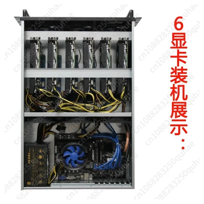 4U Multi-Graphics Card Chassis - огляд і ціна 8 Gpu 4U Server Chassis
