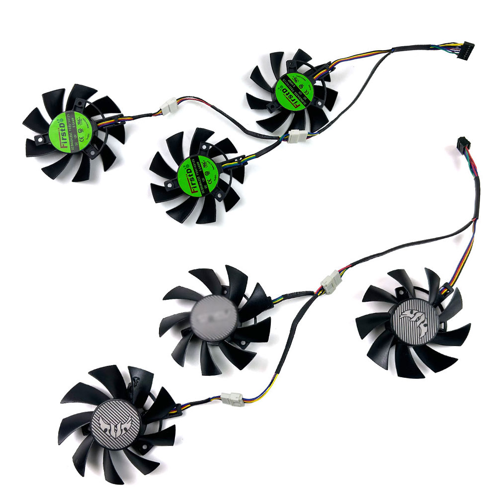NEW Cooling Fan 75mm 7pin FD80 - огляд і ціна Rx 5700 Xt 8Gb Video Card
