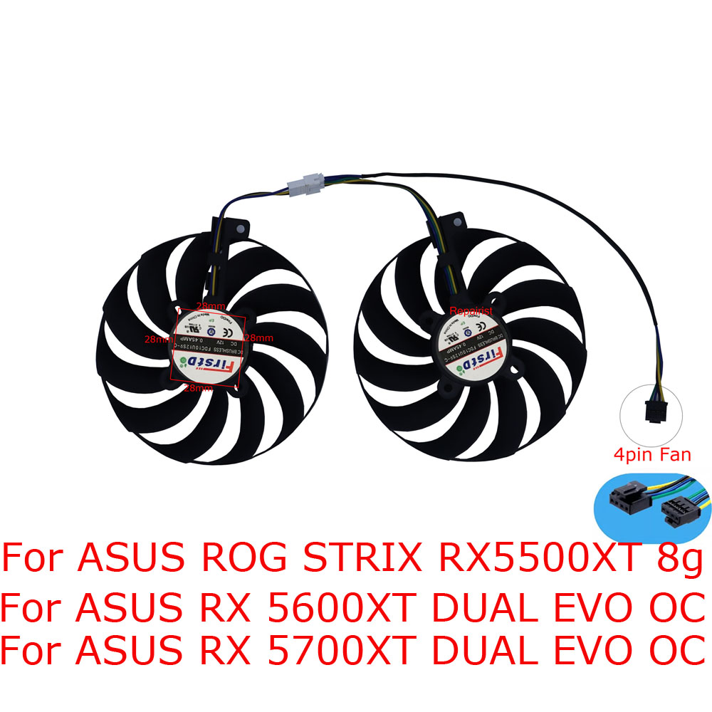 Video Card Cooling Graphics Co - огляд і ціна Rx 5700 Xt 8Gb Video Card